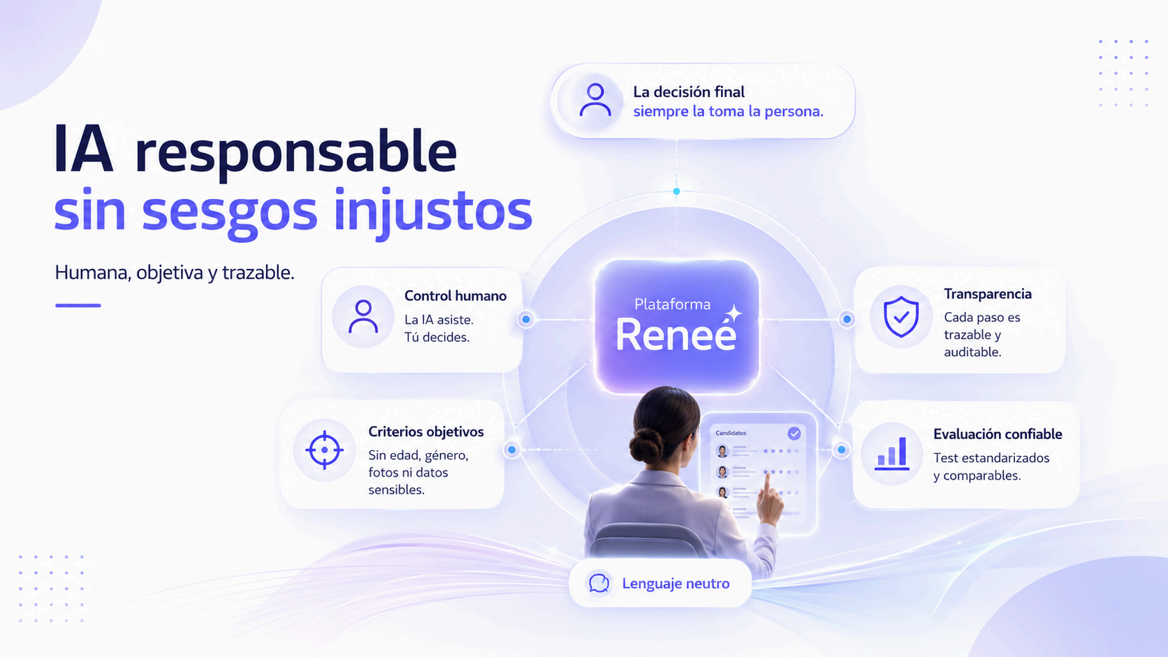 IA responsable y trazable con supervisión humana